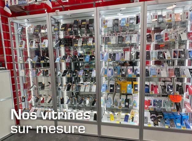 vitrines sur mesure